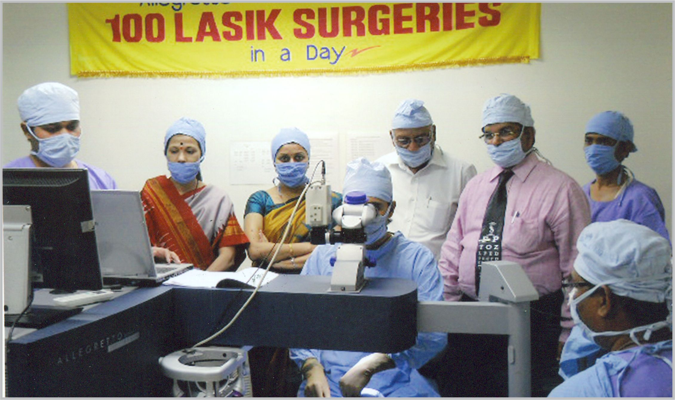 Performing 100 Lasik Surgeries in a Day 